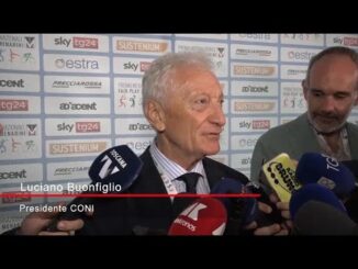Coni Buonfiglio Siamo impegnati perche lo sport sia sempre piu diffuso