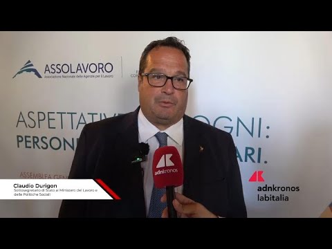 Lavoro, Durigon: “Ruolo agenzie è primario per efficienza e valore
