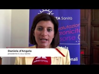 Sanita dAngela Crea In Regioni Sud meno performanti migliora la qualita vita