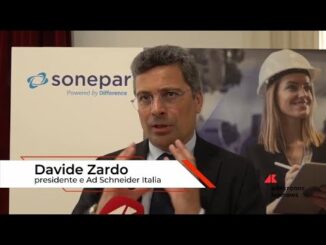 Zardo Presidente di Schneider Italia Tema della sostenibilita e centrale