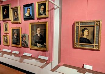 Nelle sale degli autoritratti agli Uffizi arrivano lestar da Raffaello a Guttuso