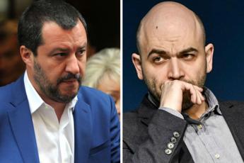 Processo a Saviano slitta a luglio, Salvini assente