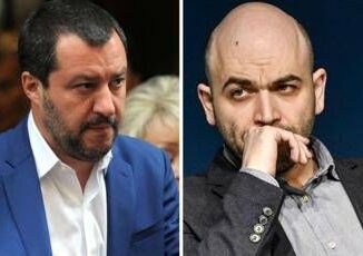 Saviano e il processo per diffamazione nuovo rinvio Siamo a terza assenza Salvini