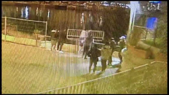 TRANSENNE GETTATE IN MARE A CAGLIARI atti di vandalismo a cagliari transenne gettate in mare al porto di cagliari