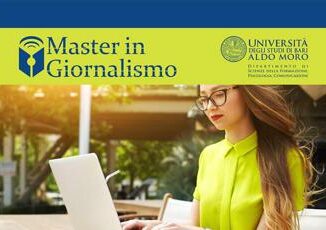 Master in Giornalismo di Bari, proroga iscrizioni al 29 febbraio 3 Master in Giornalismo di Bari proroga iscrizioni al 29 febbraio