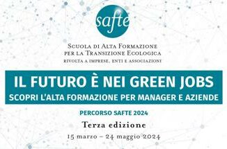 Nuova edizione di Safte scuola di alta formazione per transizione ecologica