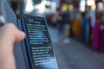IT-Alert diventa operativo, da oggi avviserà per quattro tipologie di rischio: ecco quali