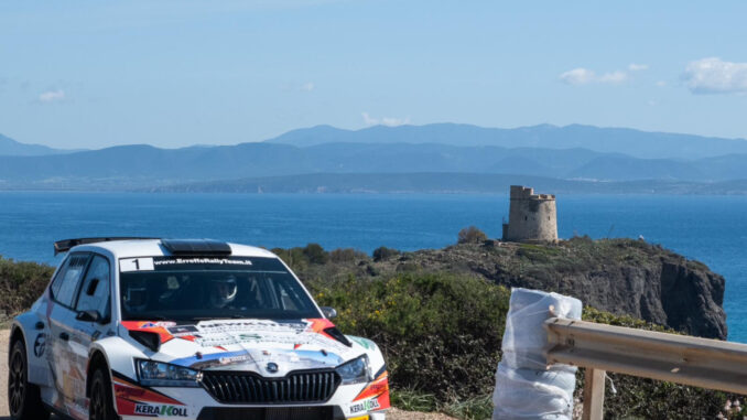 Marino Gessa e Salvatore Pusceddu 2° Rally Sulcis Iglesiente