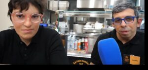 Cibo & Inclusione: quando l’Inclusione e il buon cibo per tutti, si sposano tra loro 2 Michela e Andrea