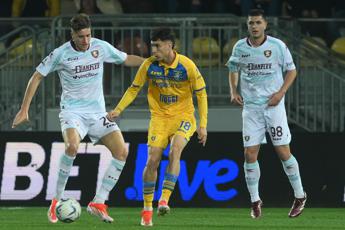 Frosinone-Salernitana 3-0, tris e 3 punti salvezza per Di Francesco