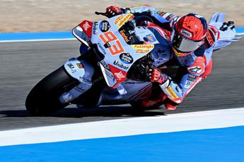 MotoGp Spagna, Marquez torna in pole e Bagnaia indietro