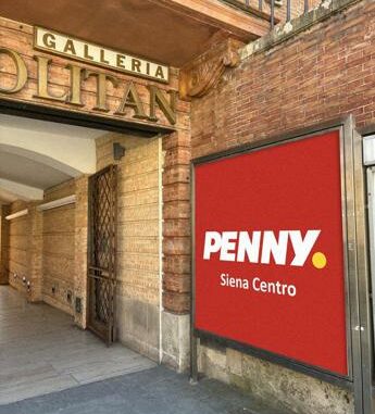 Nel cuore di Siena uno spazio PENNY per il territorio