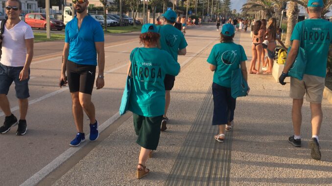 VOLONTARI MONDO LIBERO DALLA DROGA VOLONTARI MONDO LIBERO DALLA DROGA (Foto Ufficio Stampa)