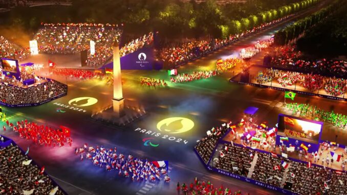 Cerimonia Apertura Paralimpiadi 2024 Cerimonia Apertura Paralimpiadi 2024