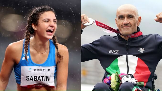 Portabandiera Azzurri 2024 Portabandiera Azzurri 2024 (Foto https://olympics.com/it/notizie/italia-paralimpiadi-parigi-2024-atleti-atlete-squadra-finale)