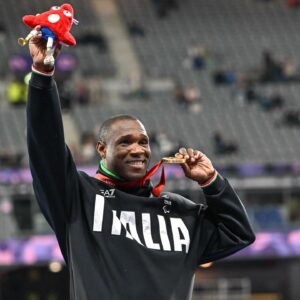 ONEY TAPIA: il Lancio del Disco e il suo Oro a Parigi. 2 Oney Tapia (Foto di Eva Pavia, per gentile concessione del C.I.P.)