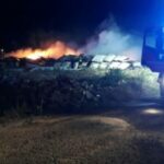 Tuili. 2000 Pannelli fotovoltaici distrutti da un incendio, danni ingenti e in corso