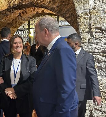 La Soprintendente Giuliano guida d’eccezione per il Principe Alberto