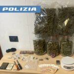 Cagliari, un 27enne fermato per un controllo, arrestato per spaccio di droga