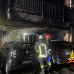Incendio auto in condominio a Cagliari: Intervento dei Vigili del Fuoco