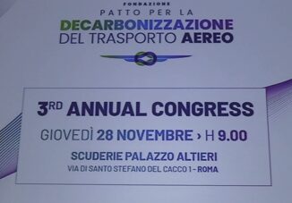 Trasporto aereo Fondazione Pacta Saf e biocarburanti fondamentali per tagliare CO2