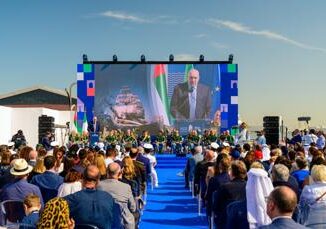 Inaugurato Villaggio Italia di Abu Dhabi 31ma tappa del tour mondialeNave Amerigo Vespucci