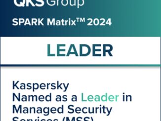 Kaspersky Leader per Managed Security Services e Incident Response