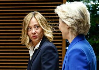 Ue Meloni vede von der Leyen focus su migranti Mercosur e auto