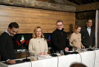 Vertice in Lapponia Meloni e leader Nord Sud sempre piu vicini