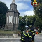 Vigili del Fuoco di Cagliari omaggiano la Madonna del Carmine per l’Immacolata Concezione