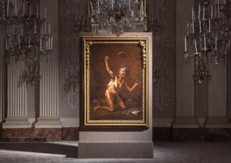 La strega di Salvator Rosa esposta nella Sala Bianca di Palazzo Pitti
