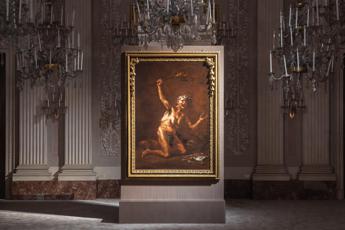 La strega di Salvator Rosa esposta nella Sala Bianca di Palazzo Pitti