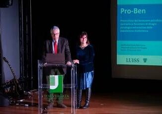 Presentato da Universita Tor Vergata progetto Pro Ben per aiuto al benessere psicofisico dei giovani