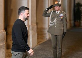 Ucraina gratitudine a Italia e appello a Trump la visita di Zelensky a Roma
