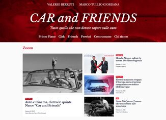 Car and Friends arriva un sito dedicato ad appassionati di cinema e auto