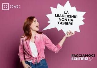 QVC Italia al via campagna Facciamoci sentire contro le disparita di genere