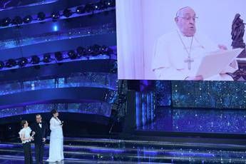 Sanremo 2025, videomessaggio del Papa: registrato due giorni fa “molto volentieri”