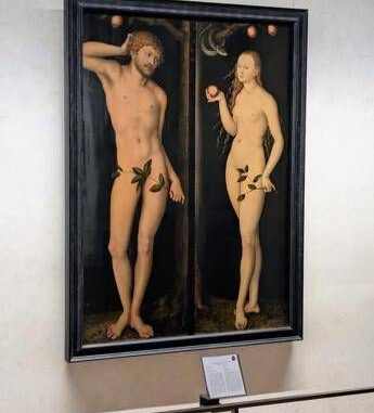 Agli Uffizi una sola cornice i capolavori di Cranach Adamo ed Eva