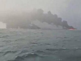 Gb collisione tra petroliera Usa e cargo nel Mare del Nord fiamme a bordo