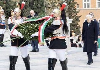 Giornata dellUnita Nazionale Mattarella Rendere concreta la pace