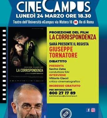 Giuseppe Tornatore ospite a eCampus. Il 24 marzo sarà premiato dal Rettore Enzo Siviero