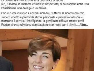 Incidente nella laguna di Venezia vittima e Anna Rita Panebianco manager del Caffe Florian