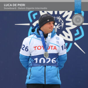 World Winter Games 2025: tre medaglie azzurre nello Snowboard 1 Luca De Pieri