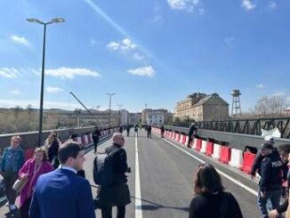 Roma riapre il ponte dellIndustria. Salvini allinaugurazione Frutto di lavoro di squadra