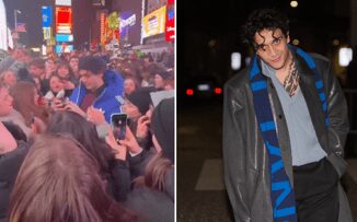 Tananai circondato dai fan a New York intonano Tango e lui si commuove