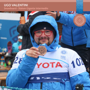 World Winter Games 2025: tre medaglie azzurre nello Snowboard 3 Ugo Valentini