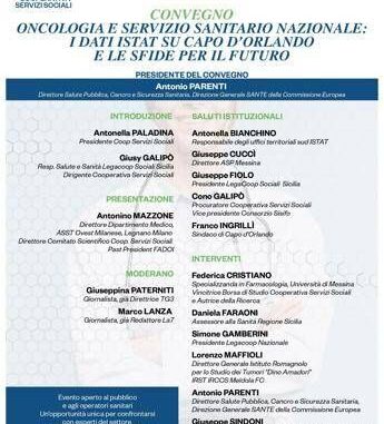 I numeri del cancro nel paese che ispirò Gino Paoli: convegno a Capo d’Orlando