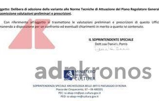 Roma soprintendenza boccia delibere Assemblea Capitolina su norme piano regolatore generale