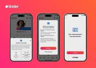 Tinder anche in Italia sara possibile verificare i profili con il documento