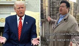 Trump e la guerra dei dazi Cina schiera il clone di Donald Video